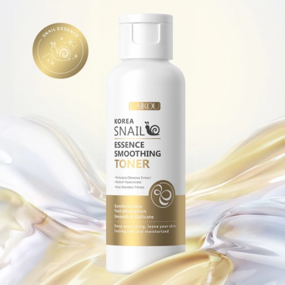 LAIKOU Snail Mucin Essence Smoothing Toner